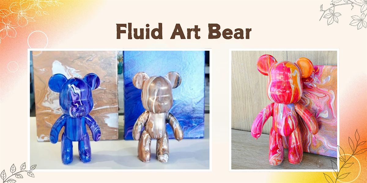 Acrylic Pour Painting Class: Fluid Art Bear