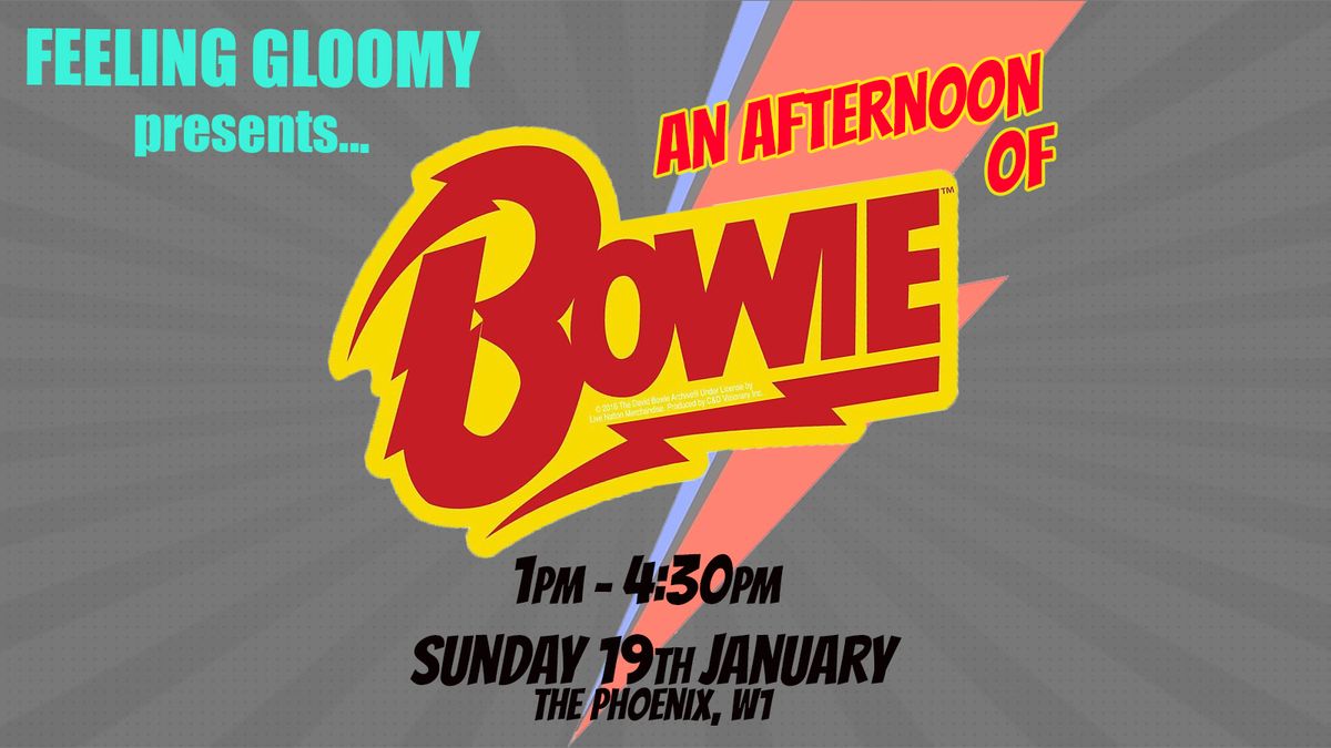 An Afternoon of David Bowie - January 2025