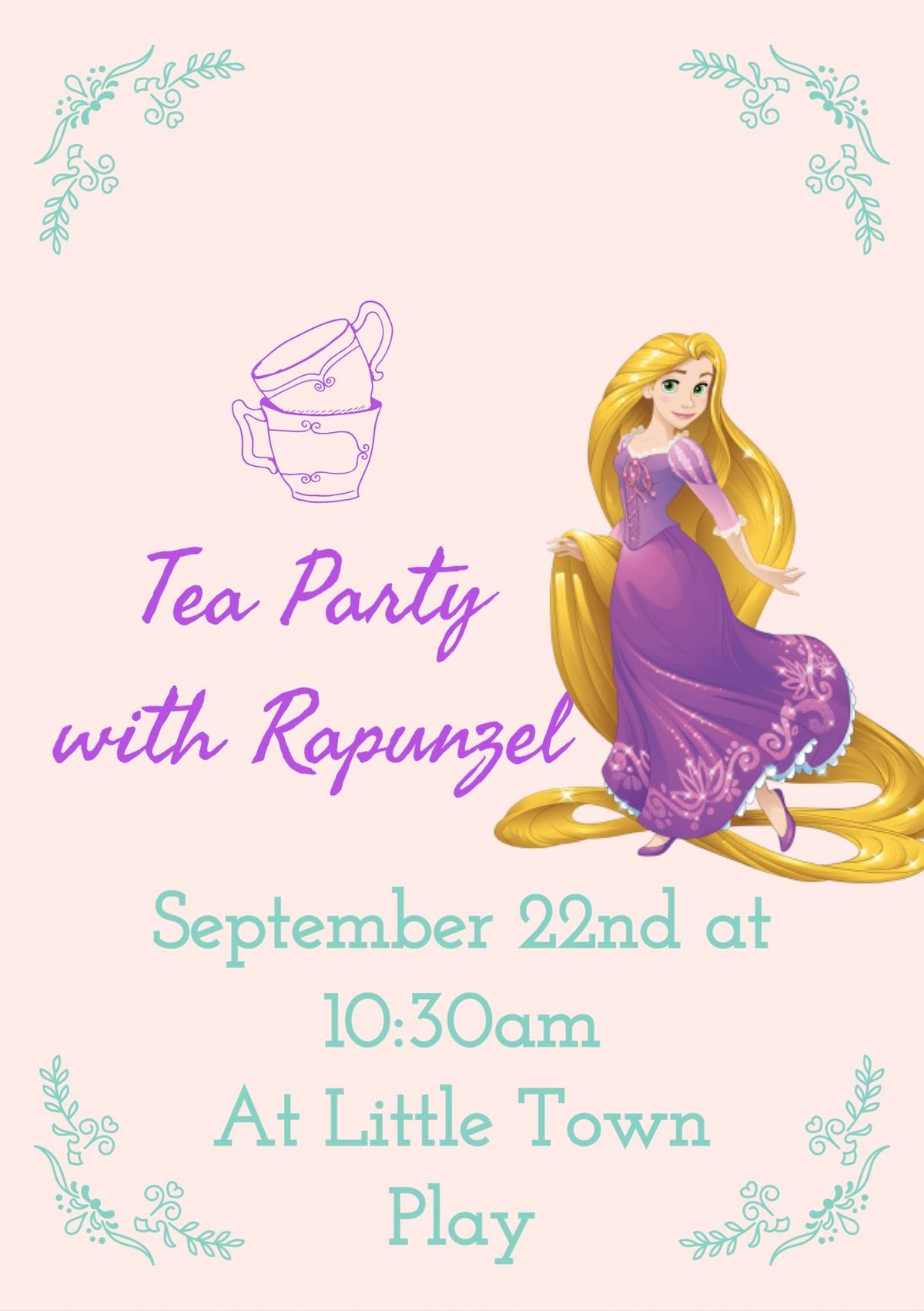 Rapunzel Tea Party