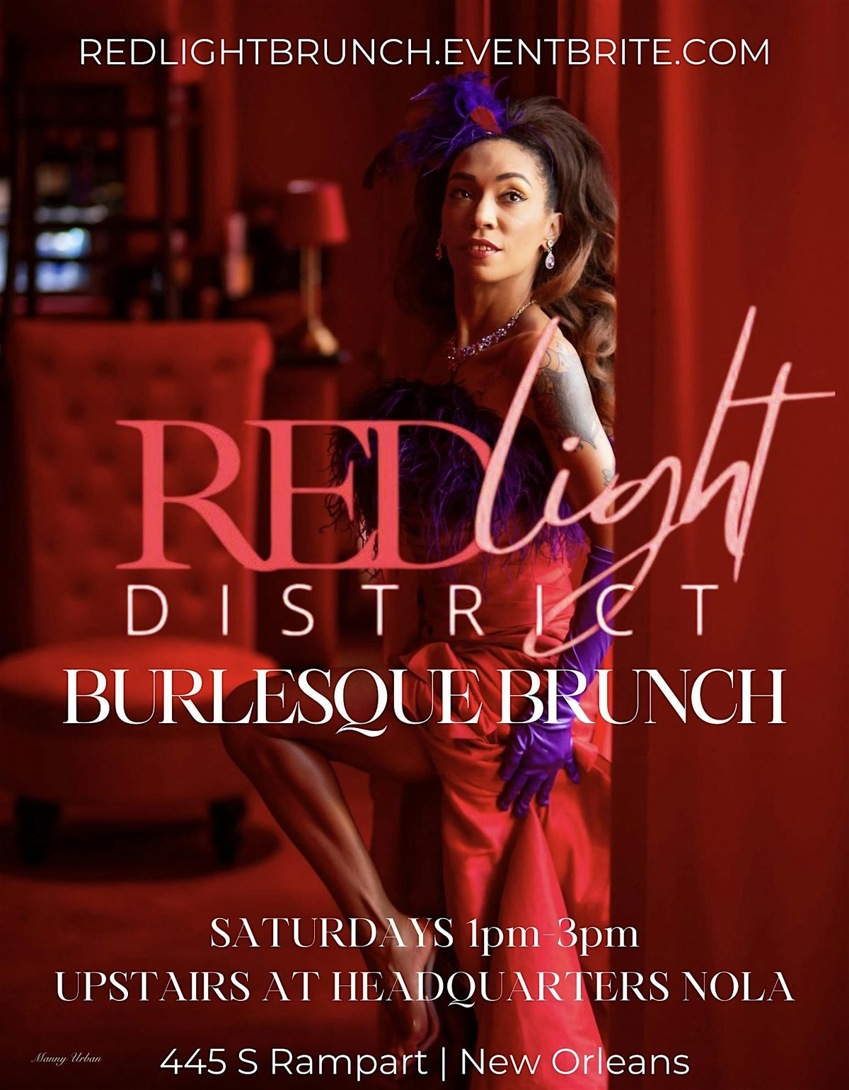 Red Light District Burlesque Brunch (Every Saturday)