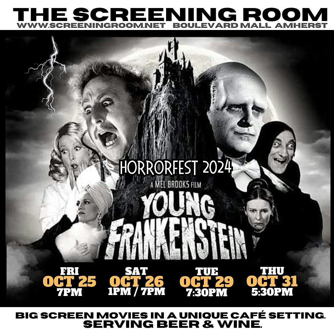 YOUNG FRANKENSTEIN (Mel Brooks) on the Big Screen!  (Tue Oct 29- 7:30pm)