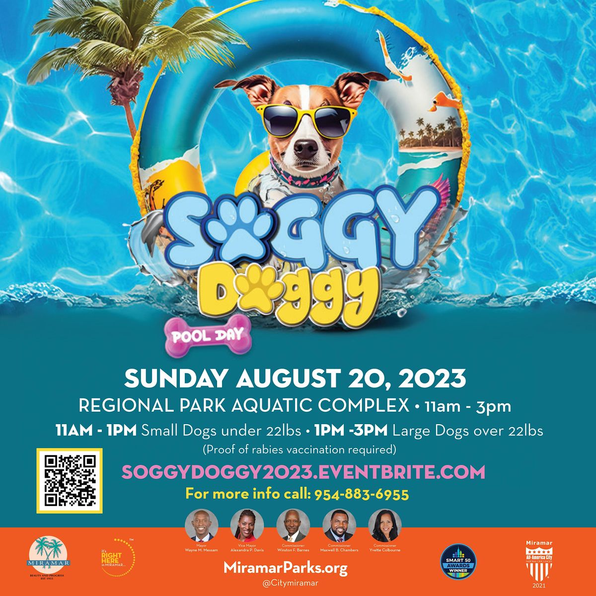 Soggy Doggy Pool Day 2023