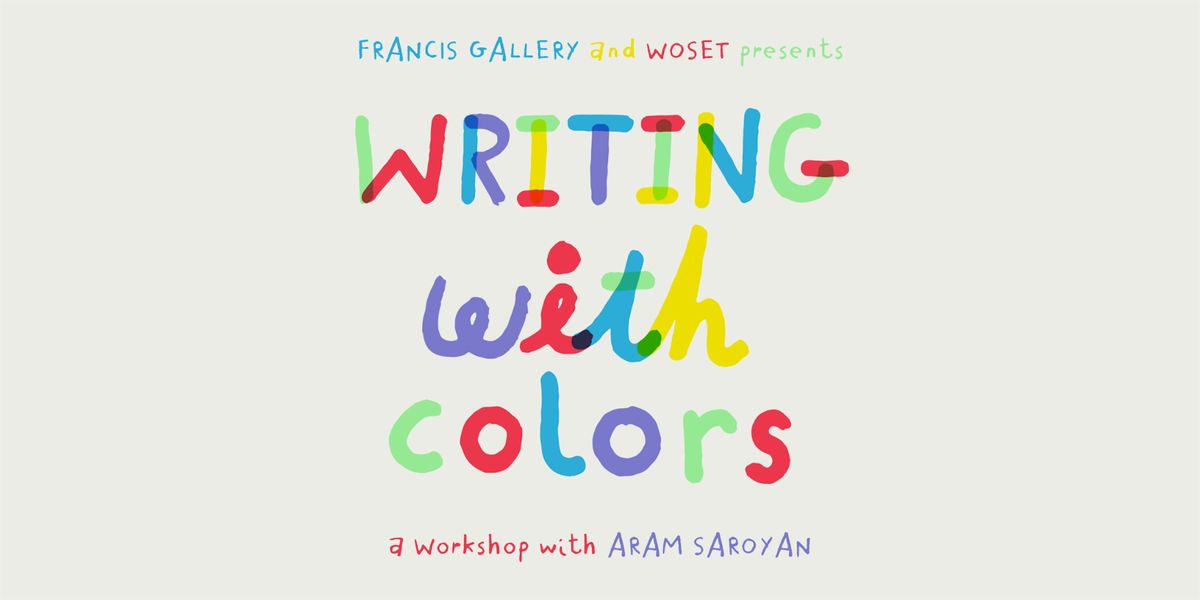 Writing with Colors\u00a0Workshop