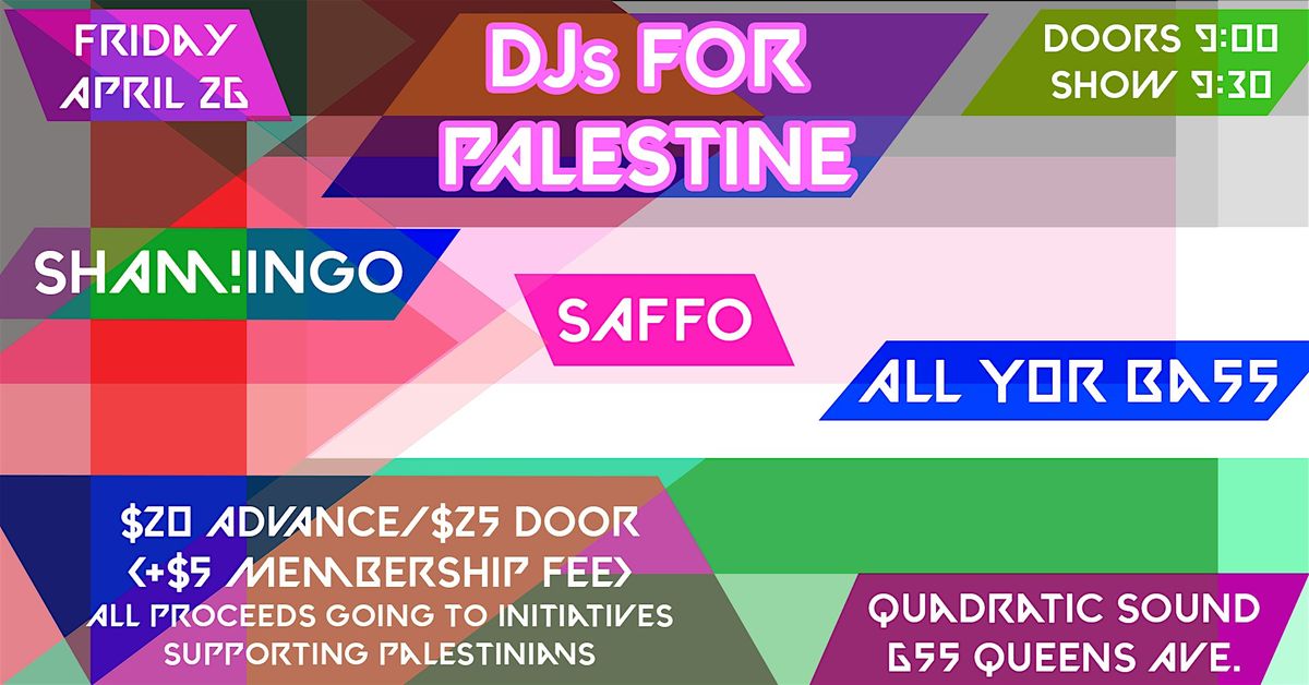 DJs for Palestine