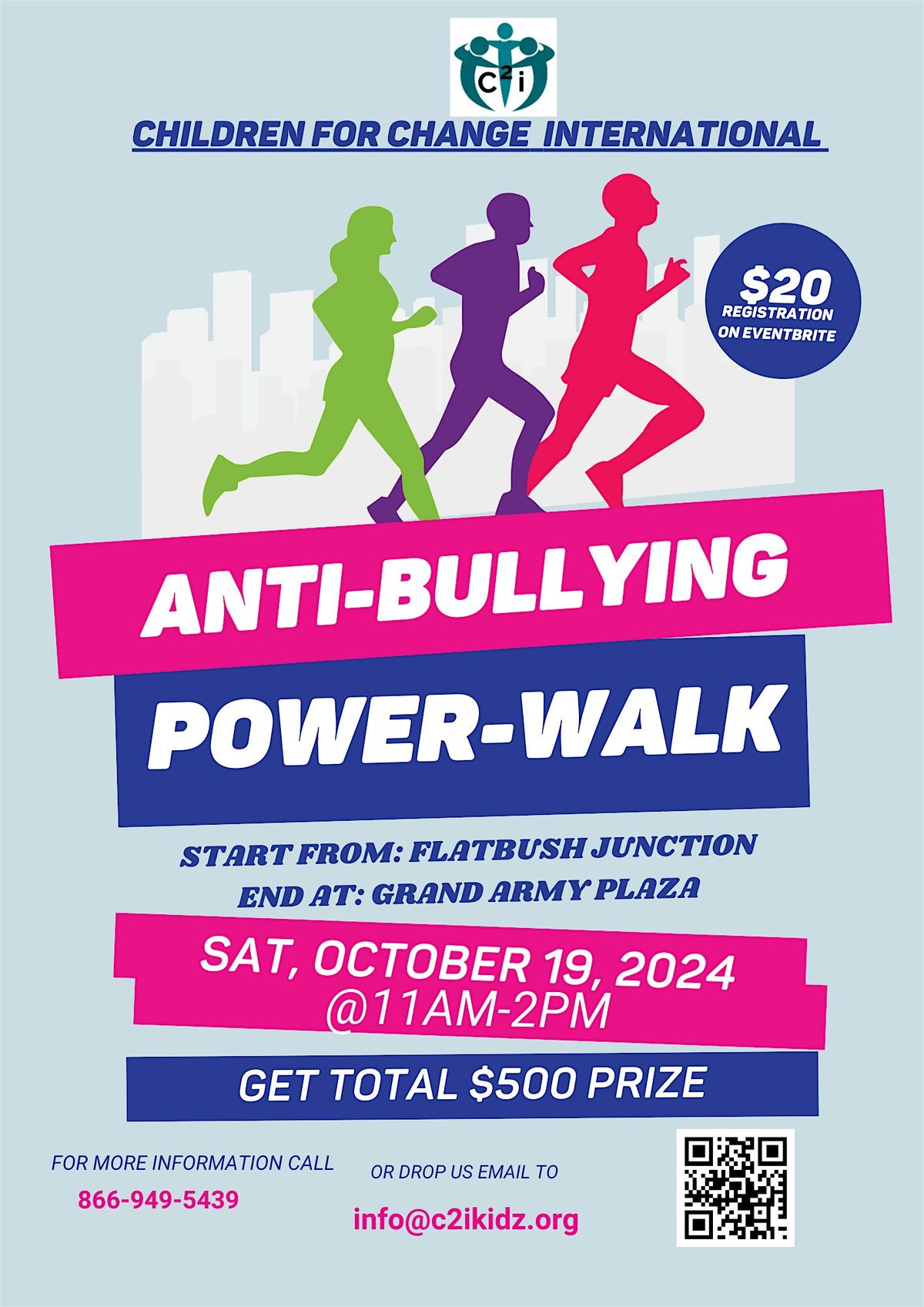 4th Annual anti bullying power walk