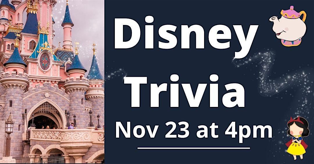Trivia- Disney (Adult Program)