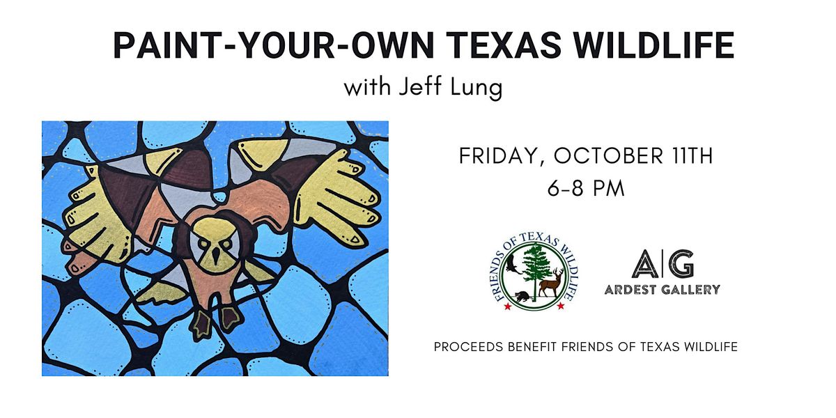 Paint-Your-Own Texas Wildlife with Jeff Lung