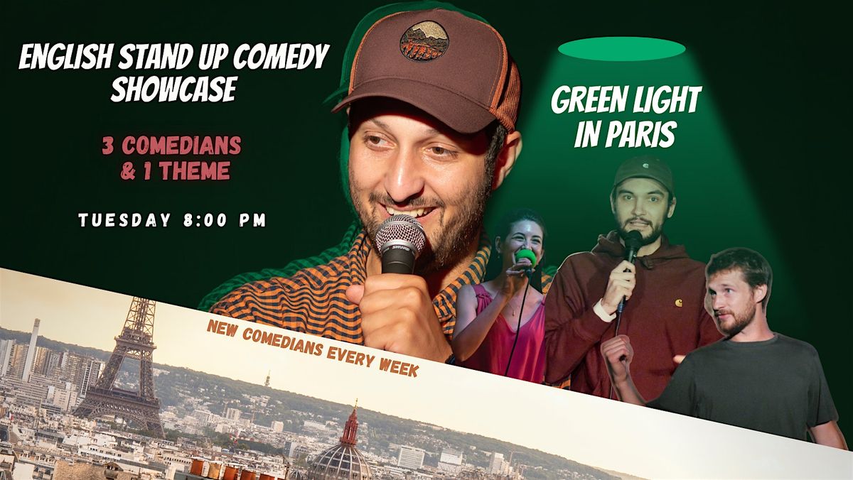 Standup Comedy in English : Green Light in Paris