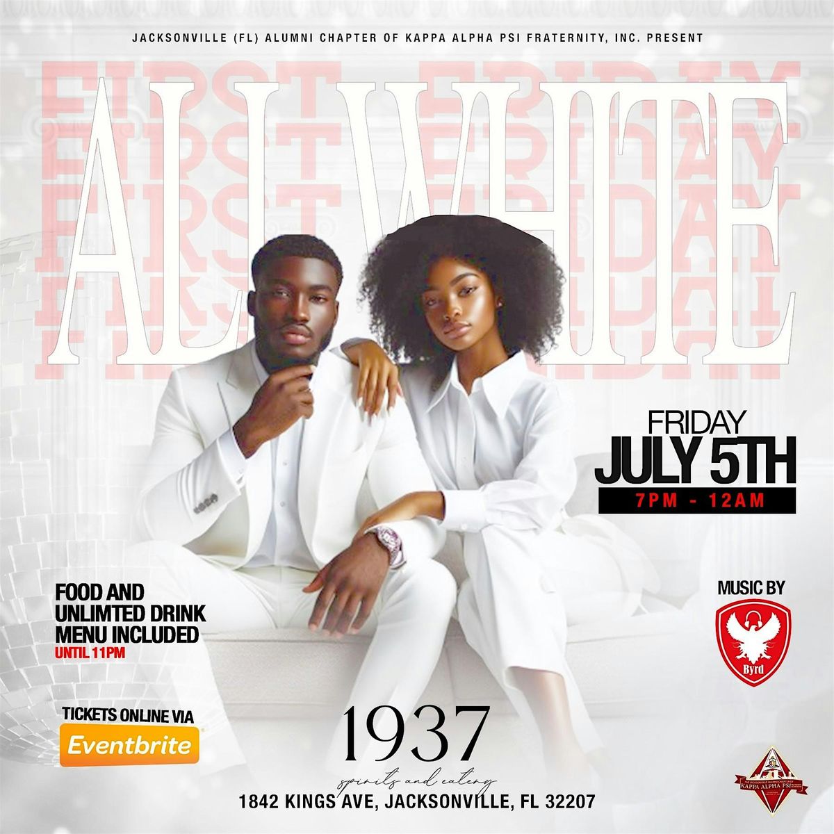 First Friday: All White Party