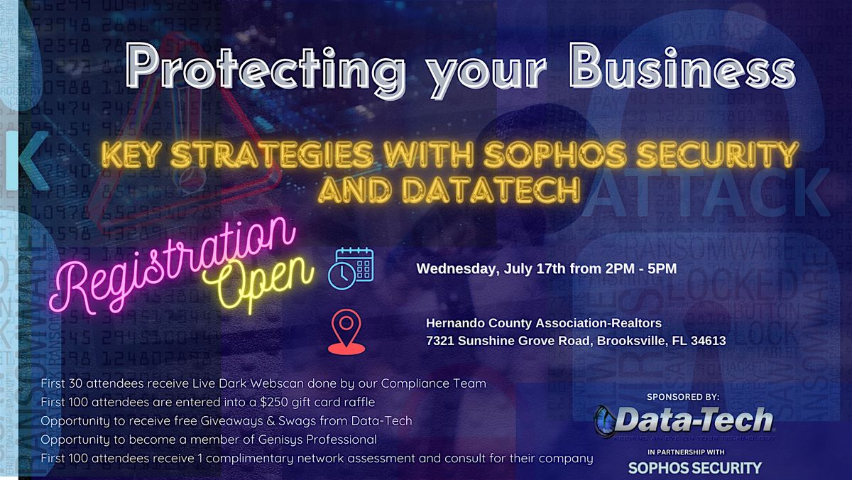 Protecting Your Business: Key Strategies with Sophos Security and DataTech