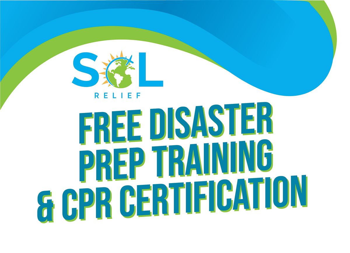 Free Disaster Prep & CPR Training For Businesses