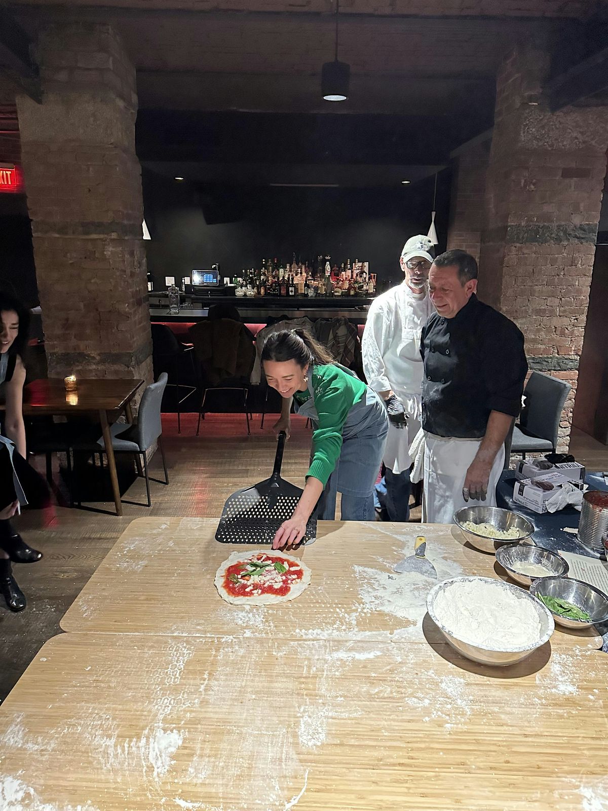 NYC L'Antica Pizzeria da Michele Pizza Making and Wine Tasting Class