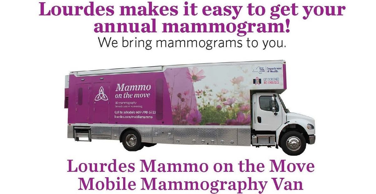 Guthrie Lourdes Mobile Mammography Van