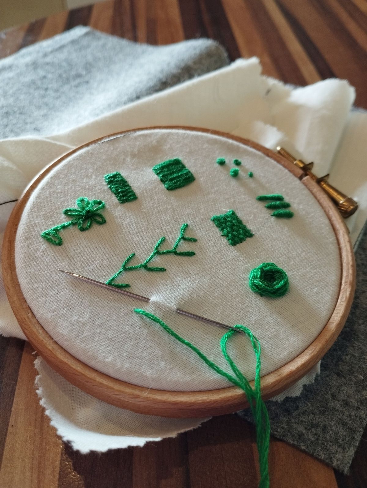 Learn the basics of freestyle hand embroidery workshop