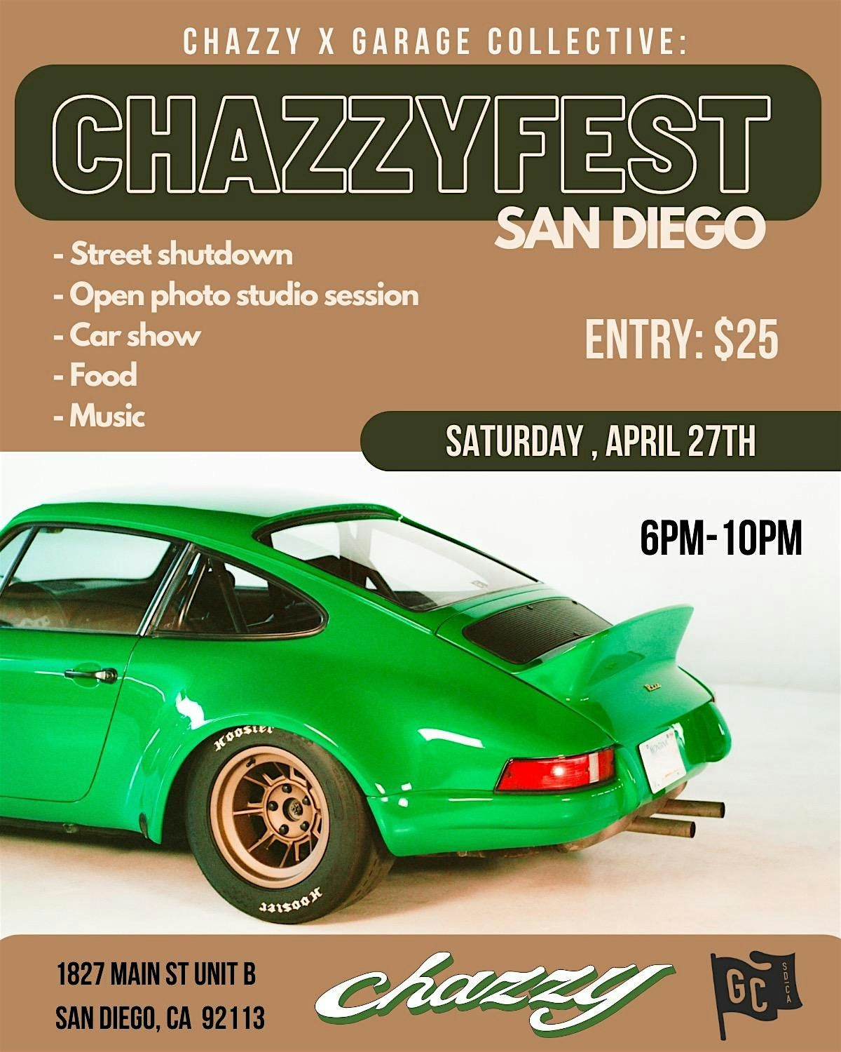 Chazzy x Garage Collective (Chazzyfest)