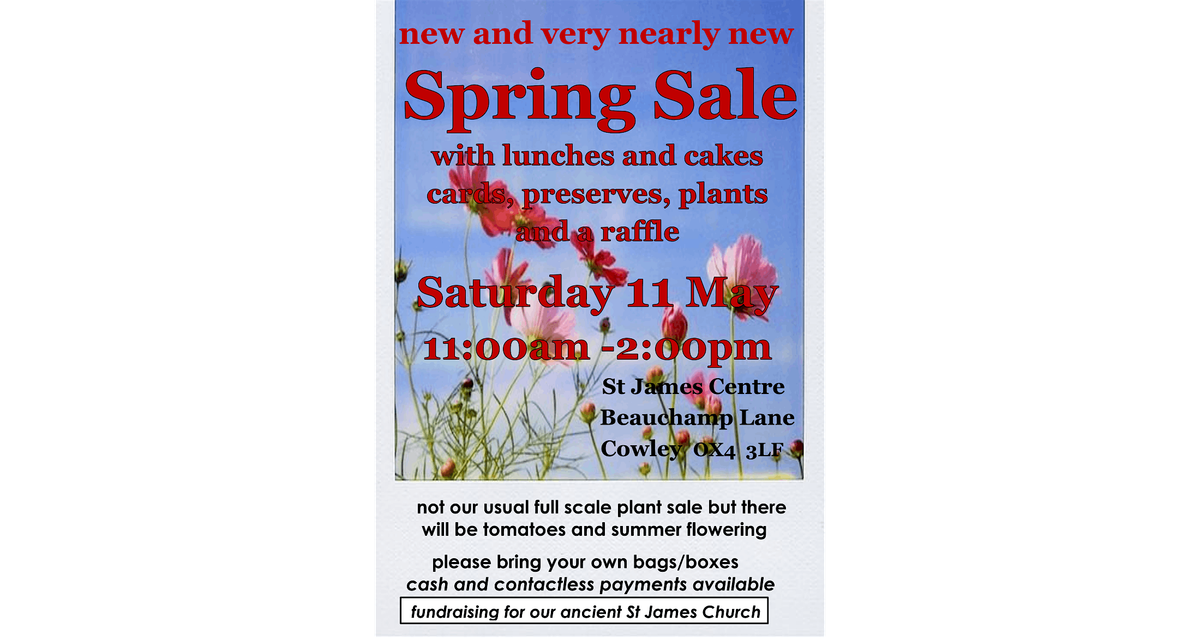 Spring Sale with Plants