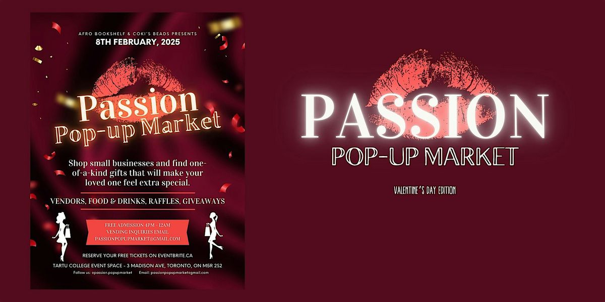 Passion Pop-Up Market