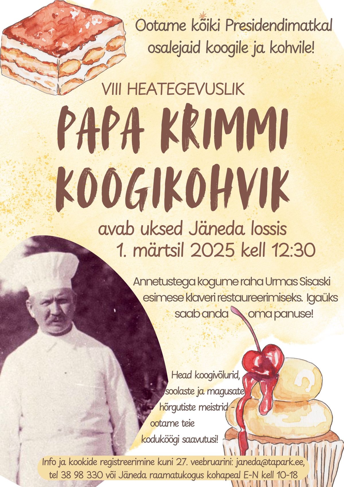 VIII heategevuslik Papa Krimmi koogikohvik