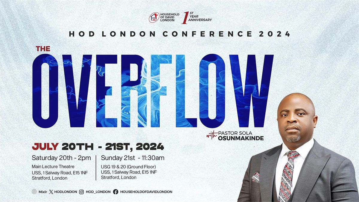 HOUSEHOLD OF DAVID LONDON 1ST ANNIVERSARY AND CONFERENCE 2024 - DAY 2