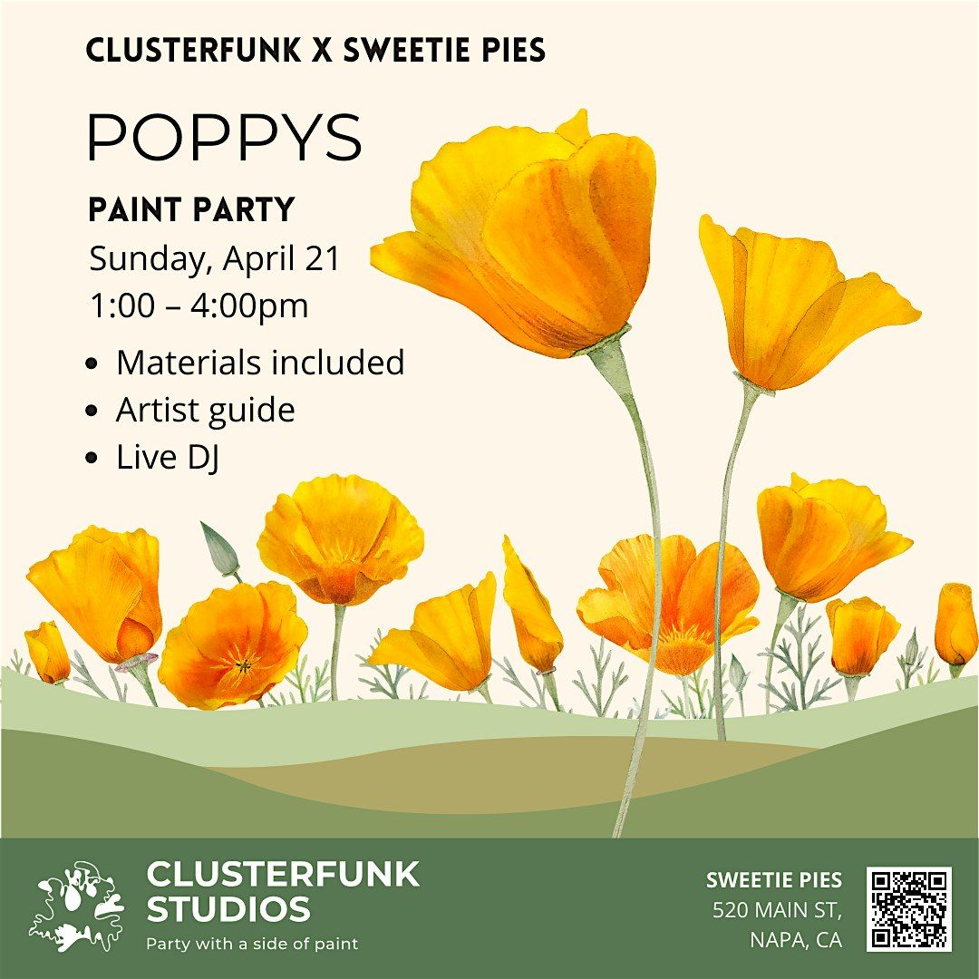California Poppys Paint Party!