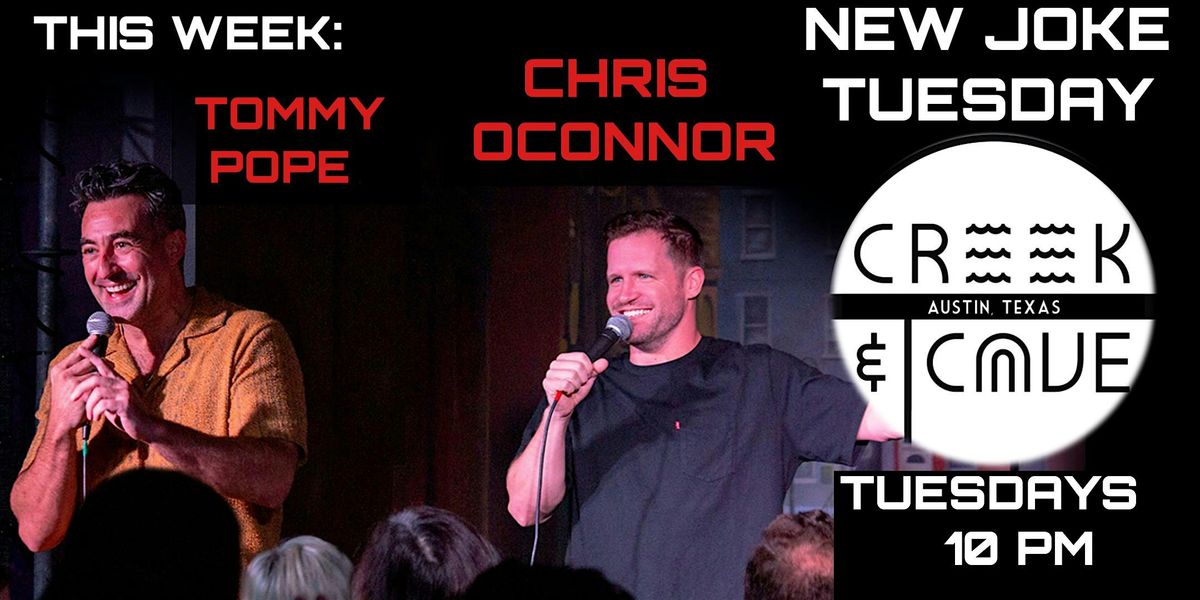 NEW JOKE TUESDAY @ CREEK AND CAVE