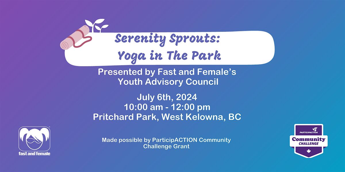 Serenity Sprouts - Yoga in The Park