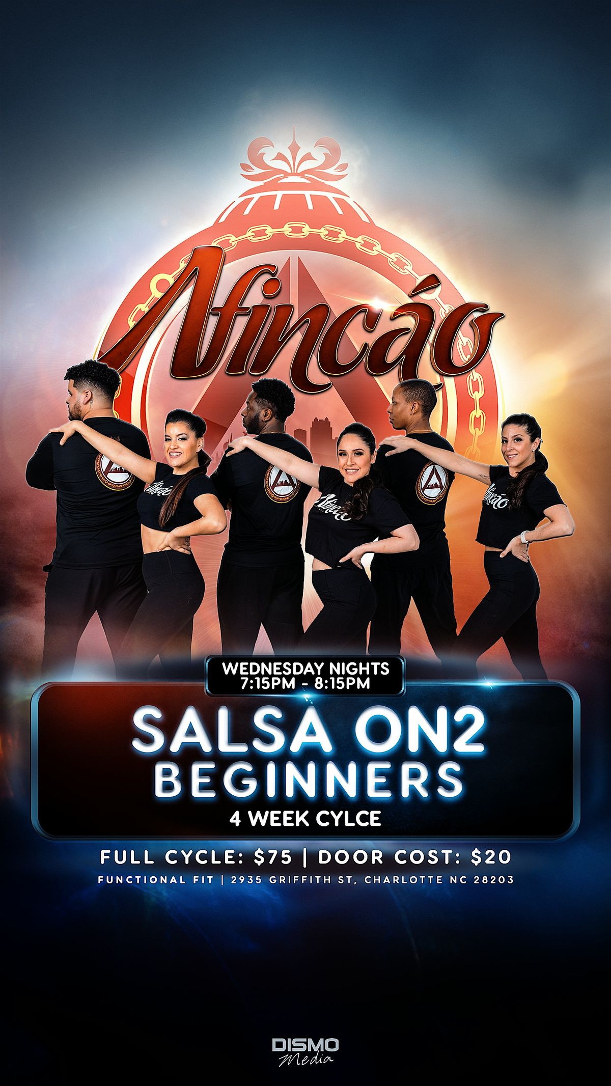 Afinc\u00e1o Salsa on 2  Beginner Classes (level 1 and 2)
