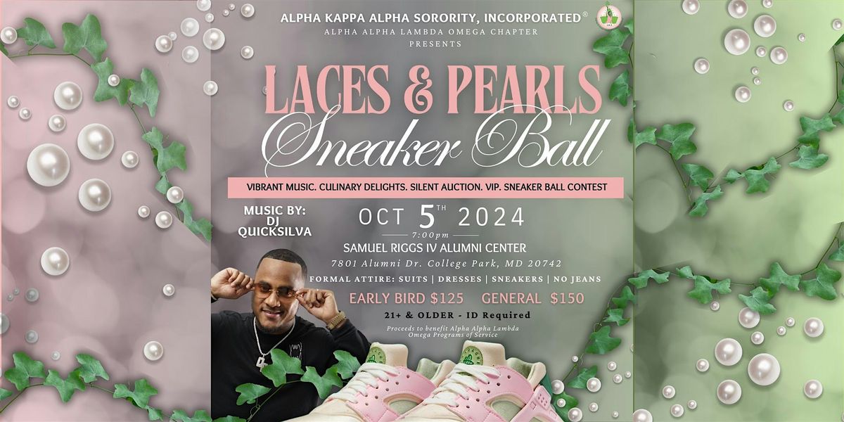 Laces & Pearls Sneaker Ball Gala Fundraiser