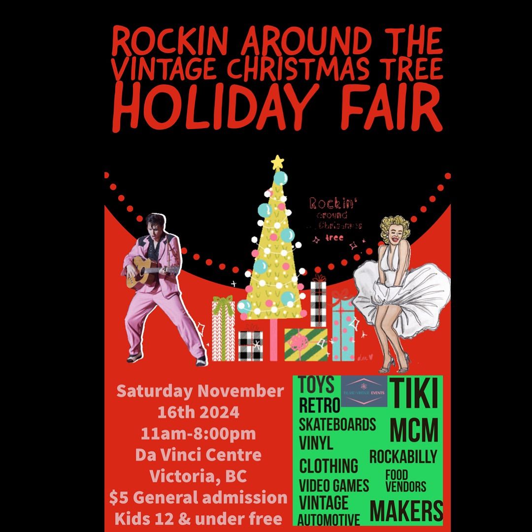 Rockin around the Vintage Christmas Tree Holiday Fair 