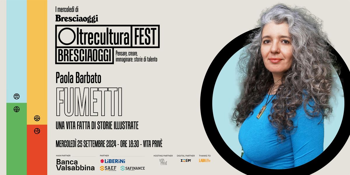 Oltrecultura FEST Bresciaoggi #9 con Paola Barbato