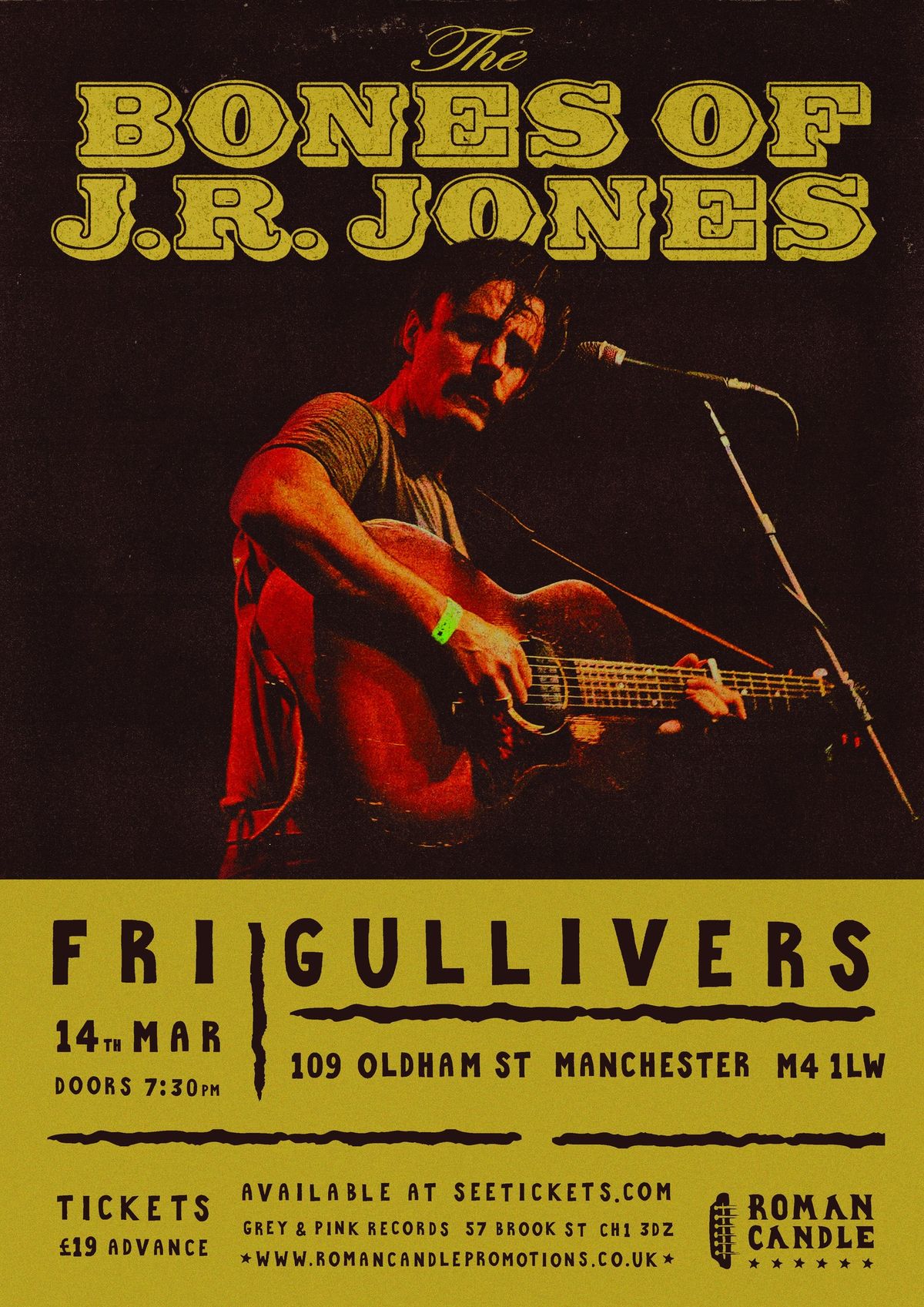 Roman Candle Presents The Bones of J.R. Jones