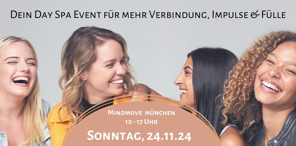 Dein Day Spa Event f\u00fcr mehr Verbindung, Impulse & F\u00fclle