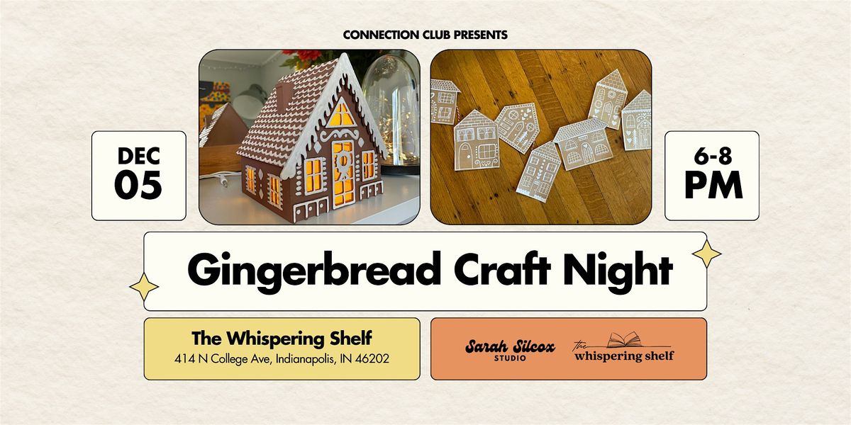 Gingerbread Craft Night