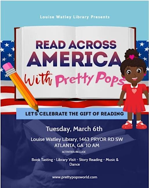 READ ACROSS AMERICA WITH PRETTY POPS