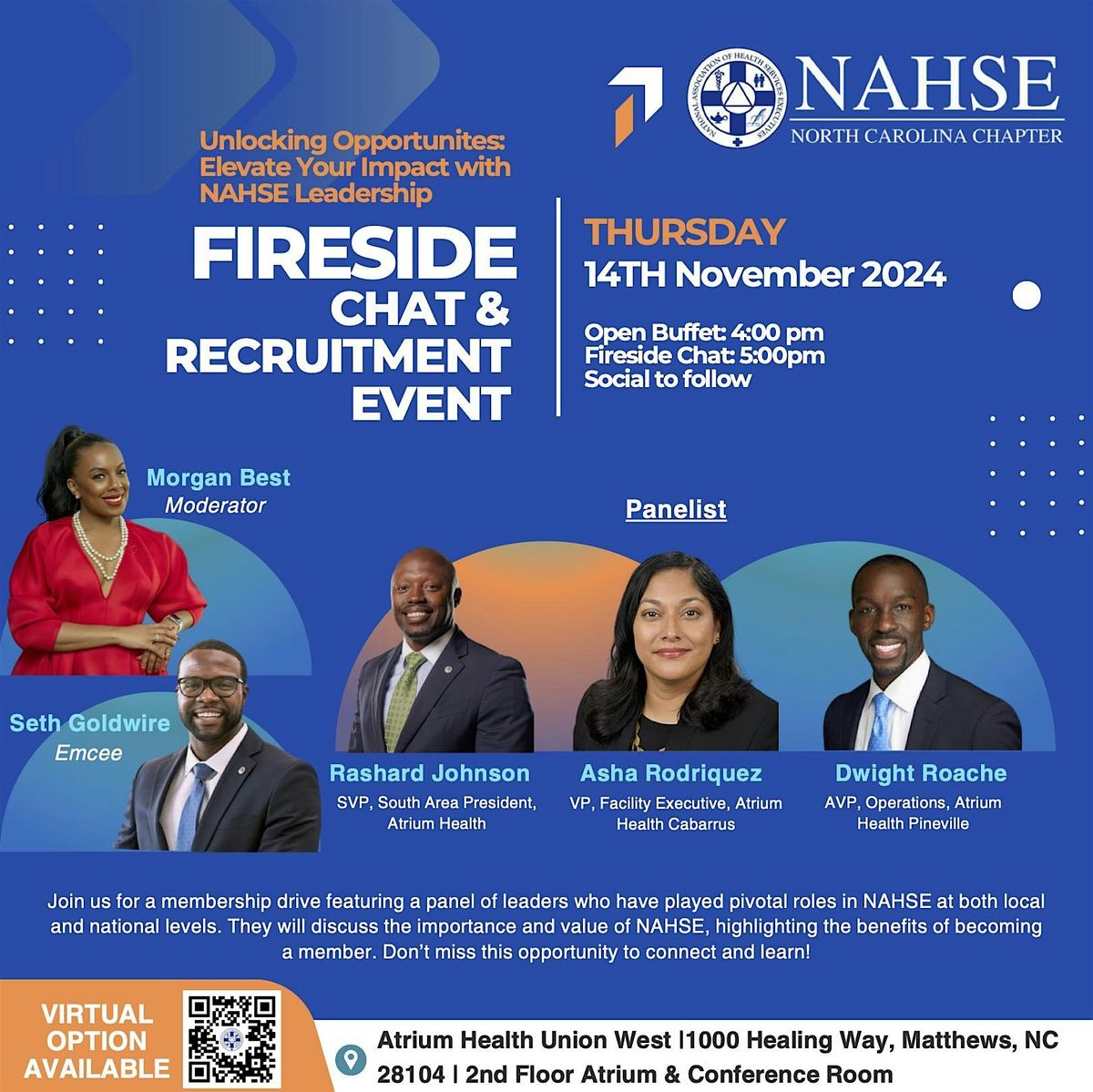 Fireside Chat & Recruitment Event