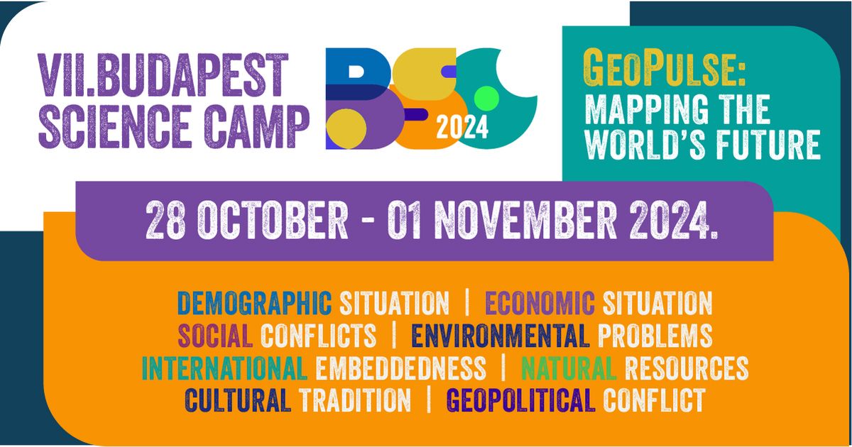 VII. Budapest Science Camp 2024.10.28 - 11.01.