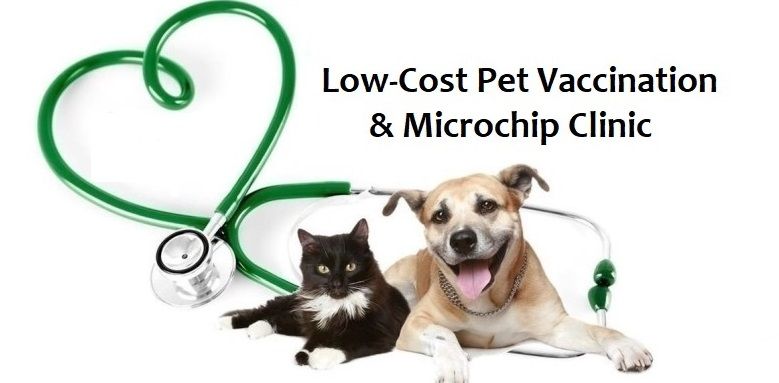 Low-Cost Community Pet Vaccination & Microchip Clinic