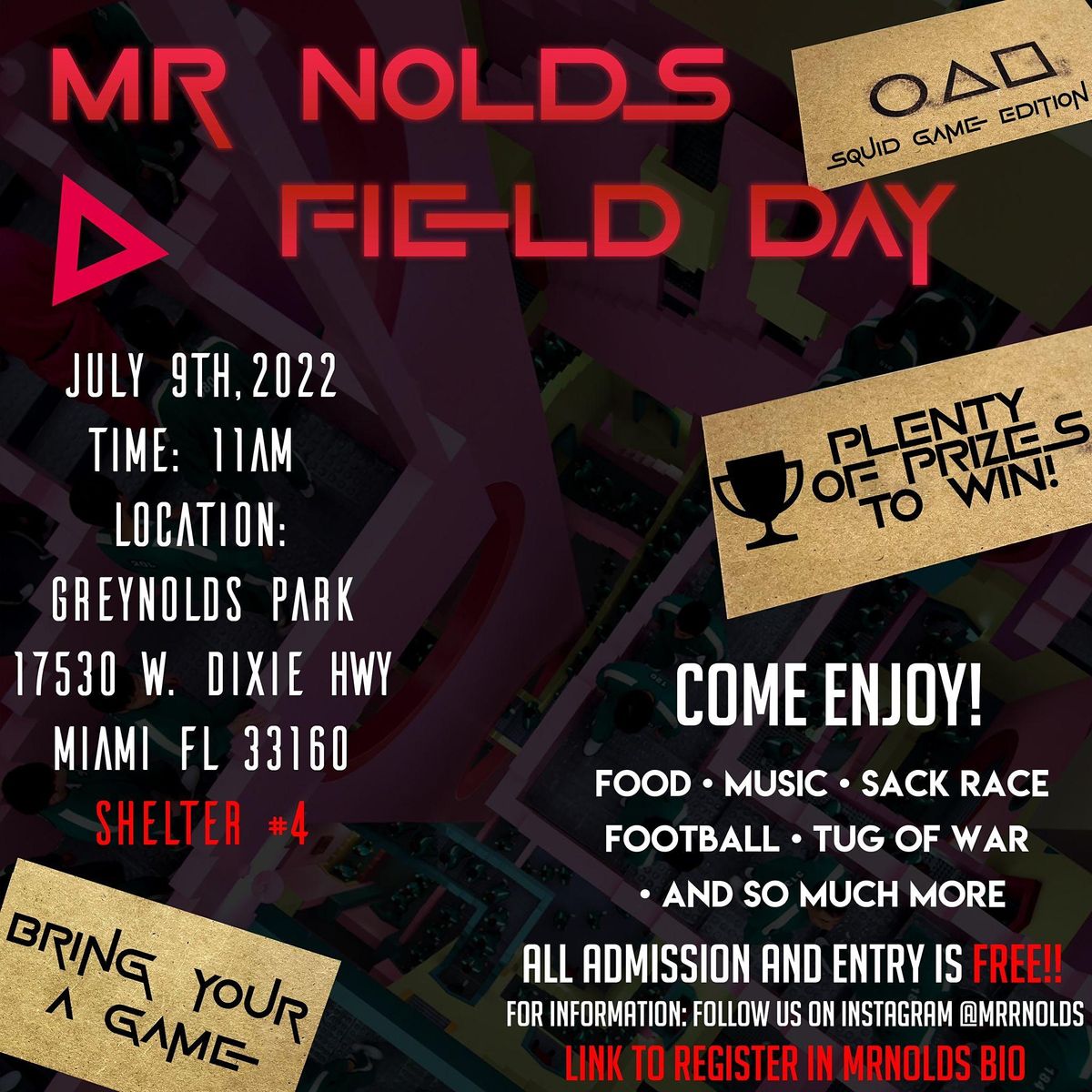 Mr.Nolds Field Day ( Squid Game Edition)