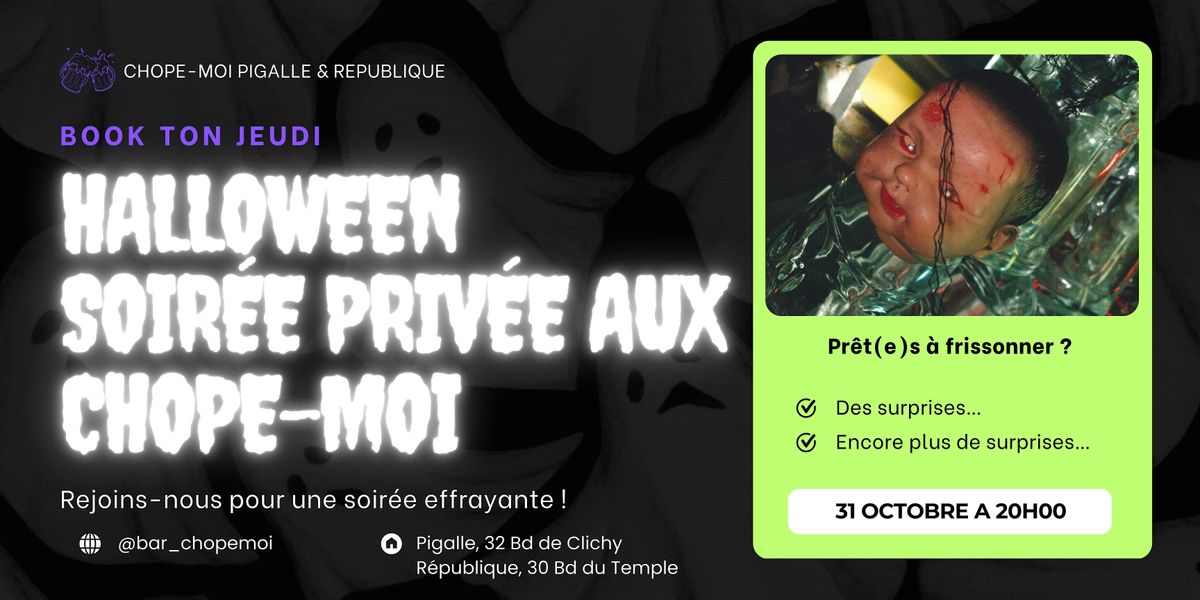 HALLOWEEN PARTY - REPUBLIQUE