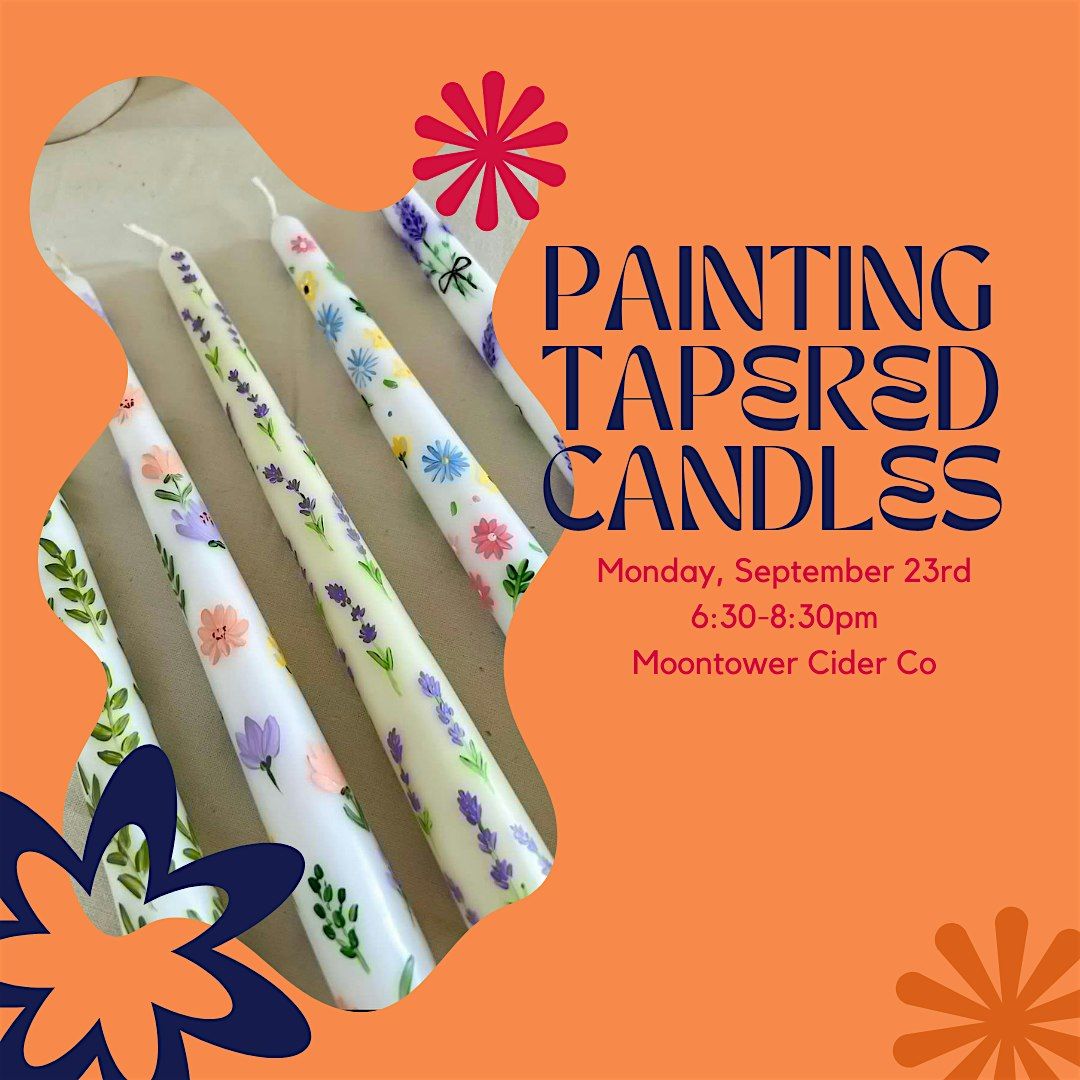 Painting Tapered Candles