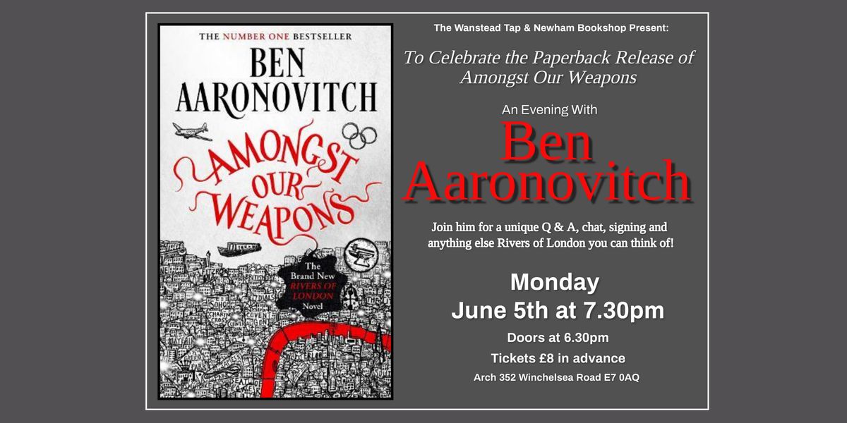 An Evening with Ben Aaronovitch