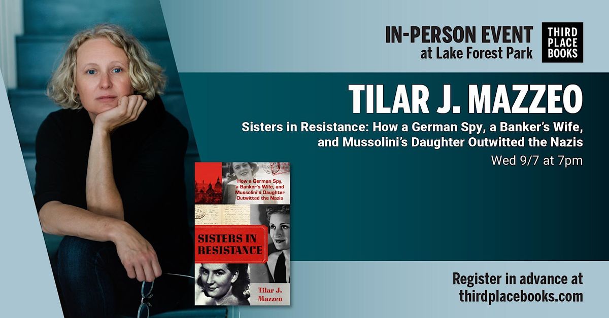 Tilar J. Mazzeo presents 'Sisters in Resistance'