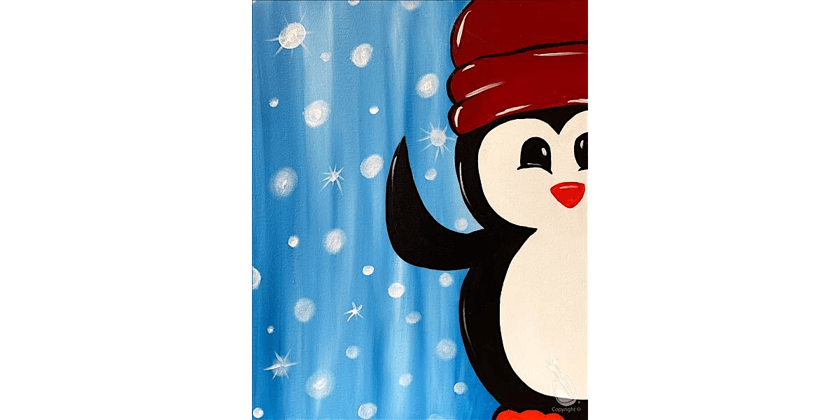 Frosty Penguin - Paint and Sip in Houston | Classpop!\u2122