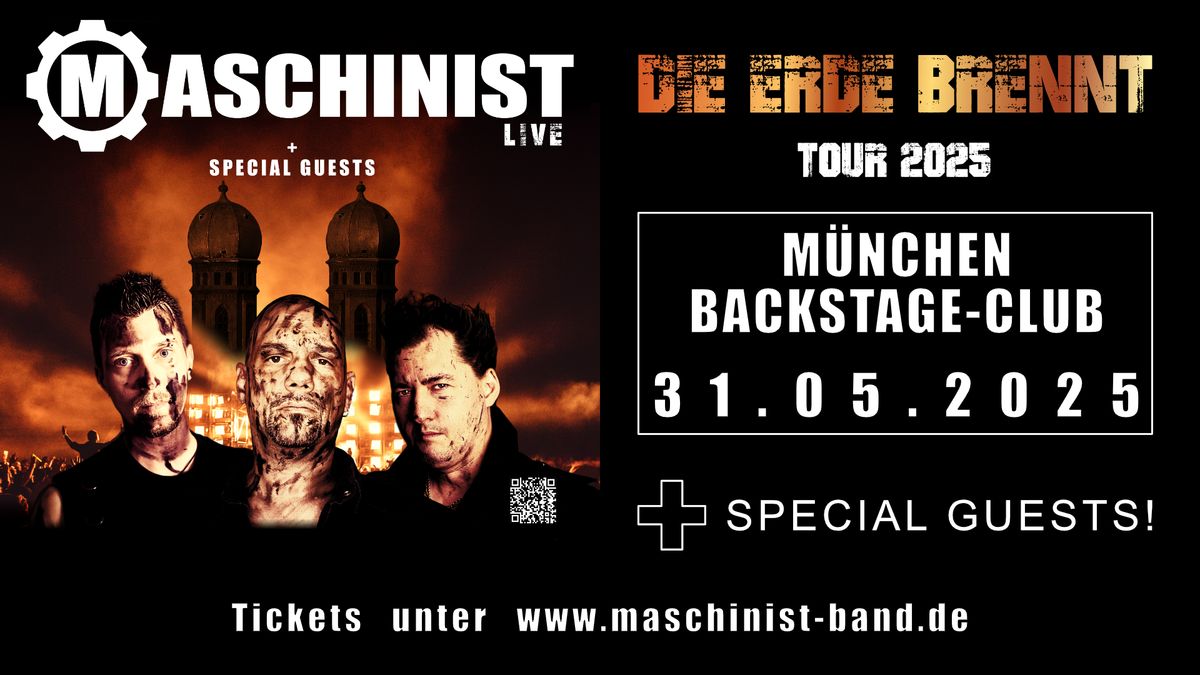 Maschinist live --die Erde brennt---