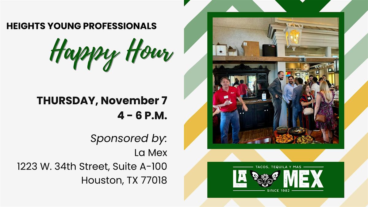 Heights Young Professionals Happy Hour