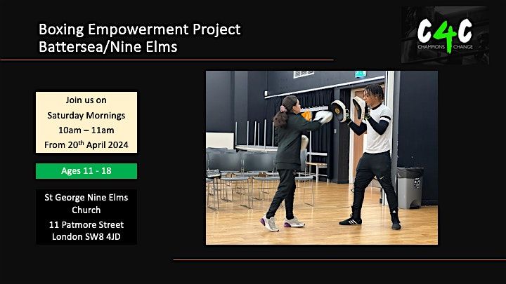 Boxing  Empowerment Project in Battersea\/Nine Elms