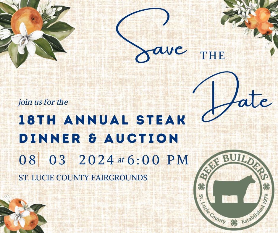 18th Annual Steak Dinner & Auction