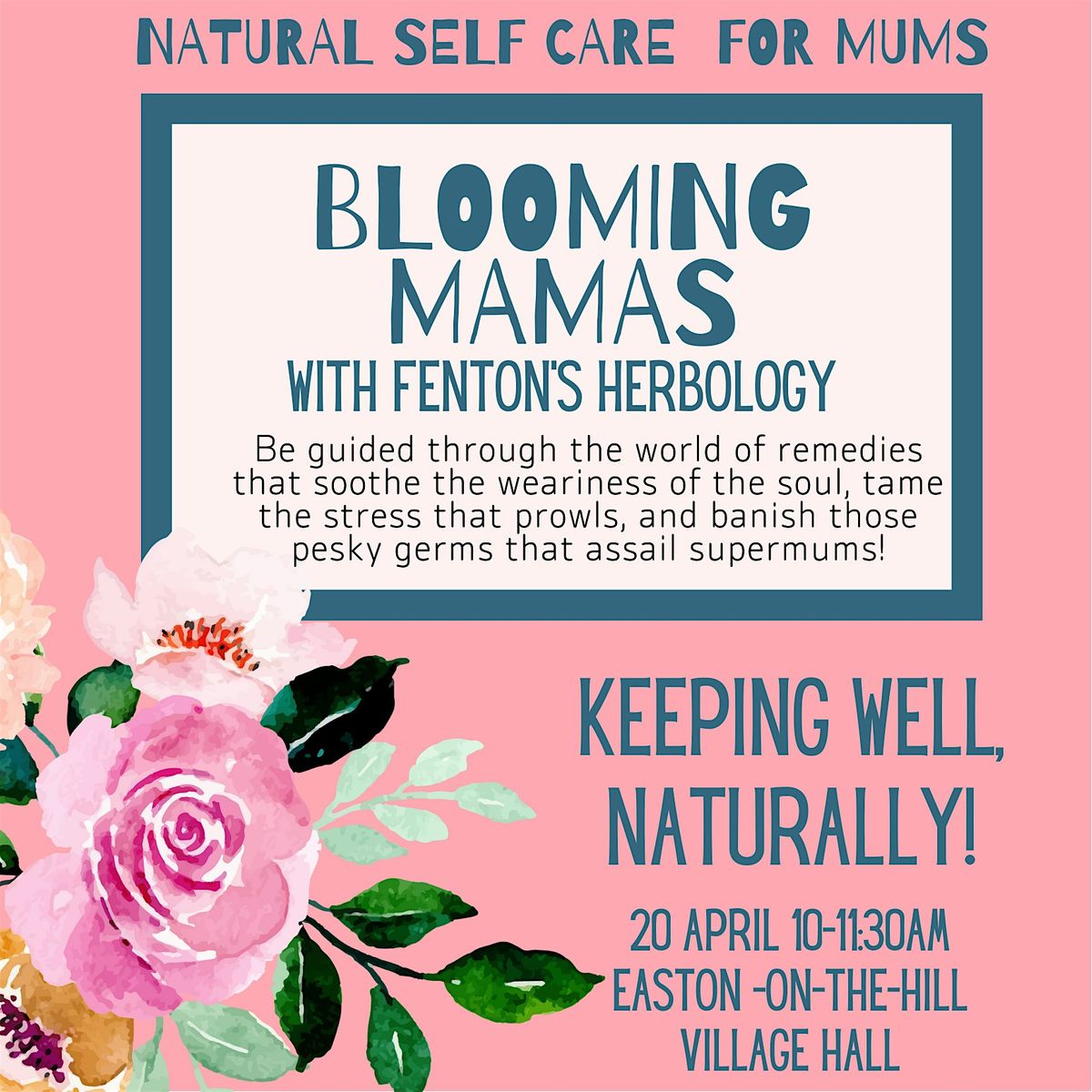 Blooming Mamas: Keeping Well!