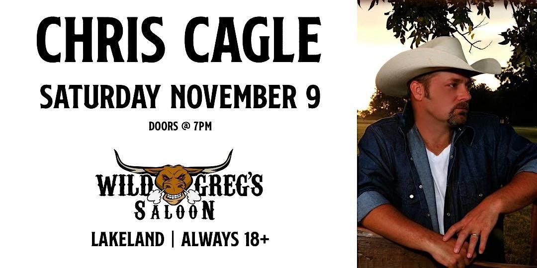 Chris Cagle Live in Lakeland, FL (18+)