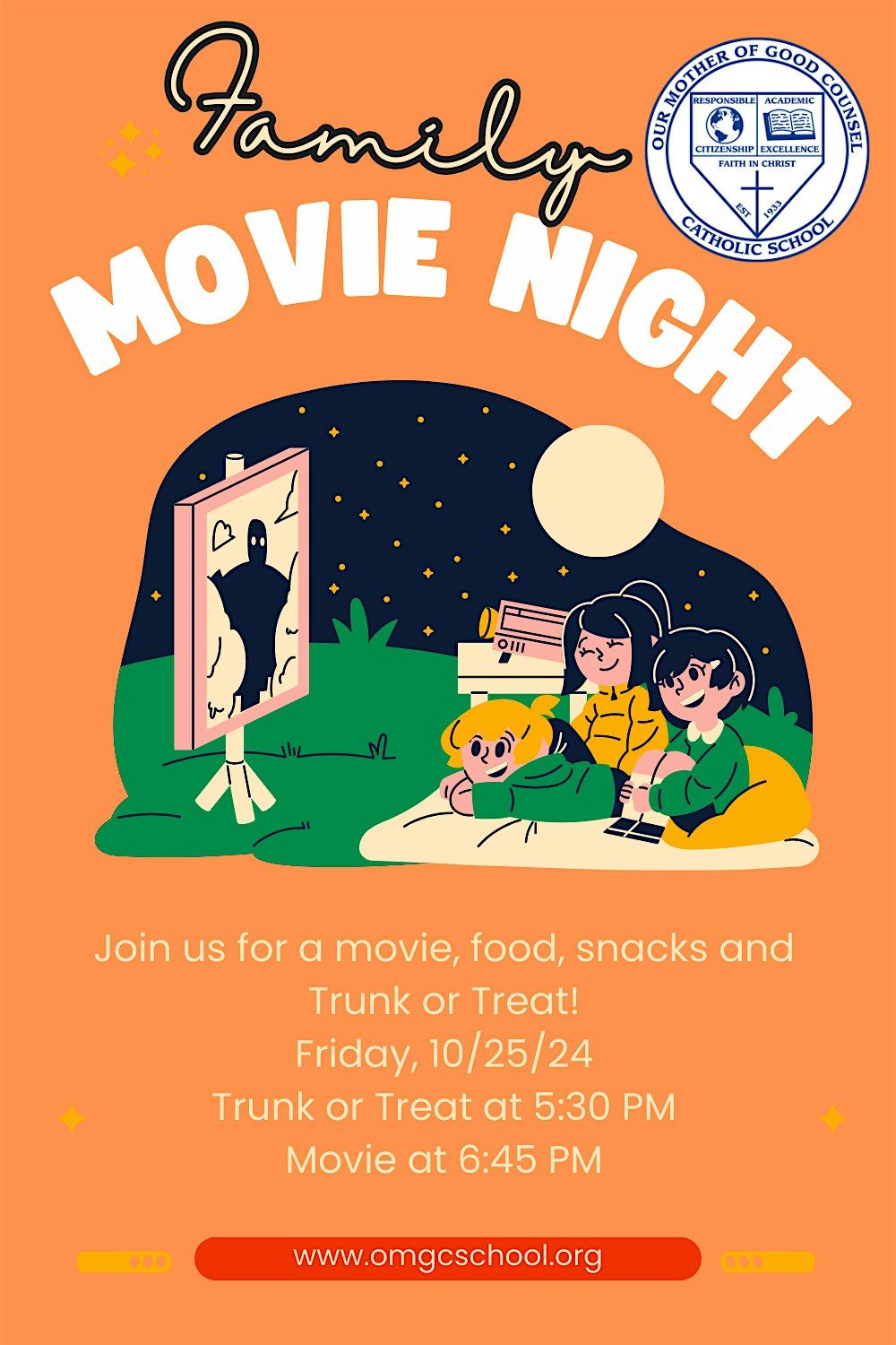 Trunk or Treat & Movie Night